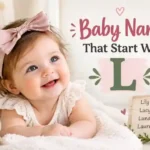 Baby Names That Start With L