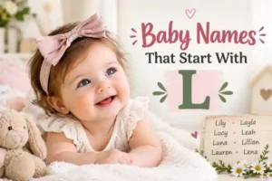 Baby Names That Start With L