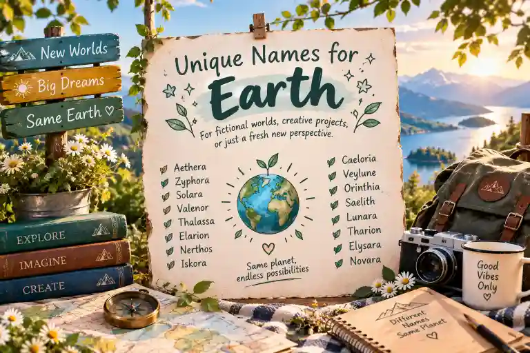 Cool Names for Earth