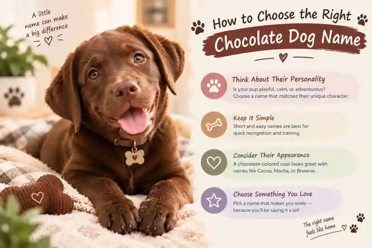 How to Choose the Right Chocolate Dog Name