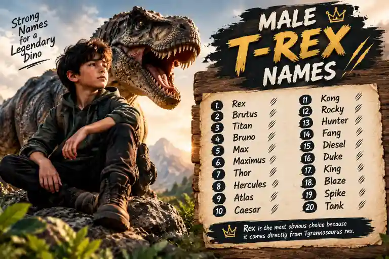 Male T Rex Names