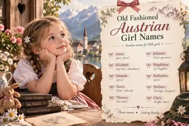 Old Fashioned Austrian Girl Names