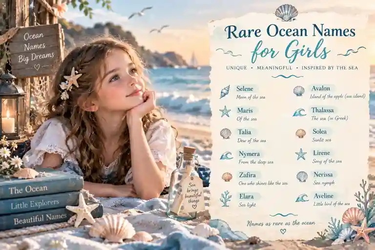 Rare Ocean Names for Girls
