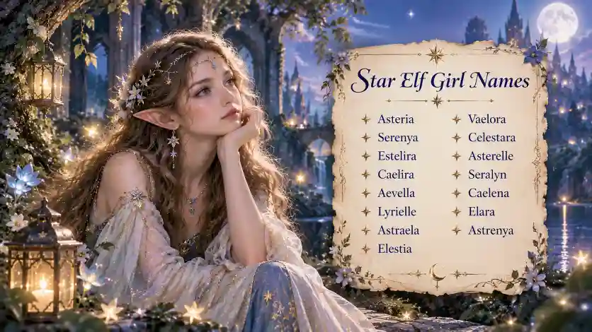 Star Elf Girl Names
