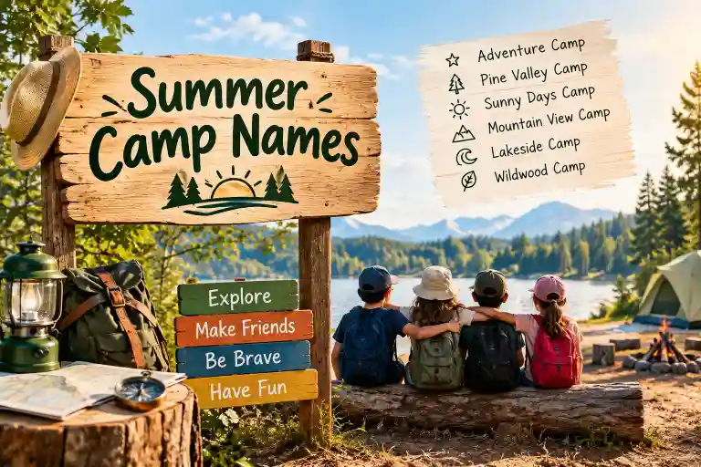 Summer Camp Names