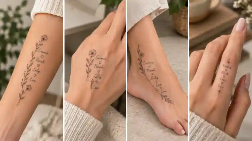 Tattoos With My Kids Names