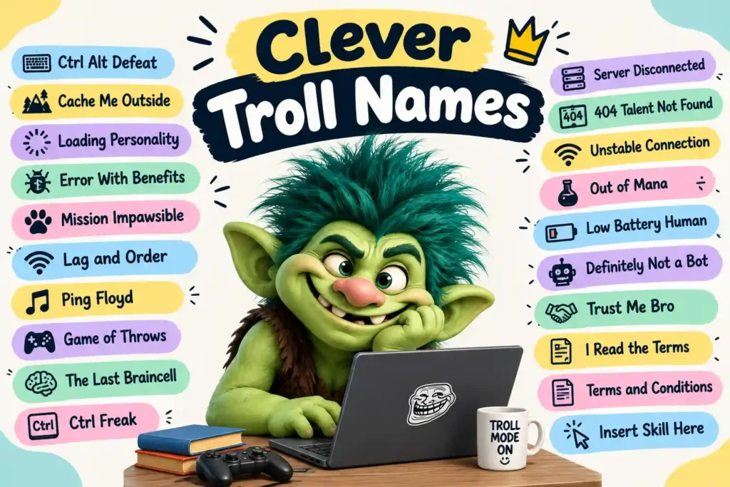 Clever Troll Names