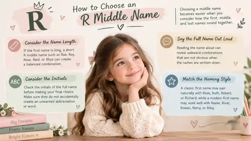 How to Choose an R Middle Name
