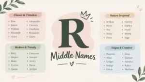 R Middle Names